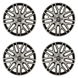 Poklice pro Toyota 16 Dakar NC silver and black