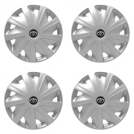 Poklice pro Toyota pre dodávky 16 Craft silver
