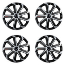 Poklice pro Sangyong 16 Evo black&silver