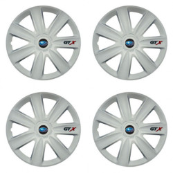 Poklice pro Subaru 14 GTX carbon white