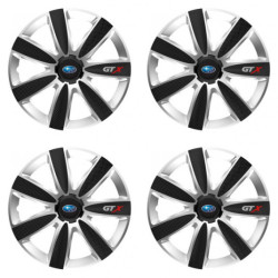 Poklice pro Subaru 14 GTX CARBON silver/black