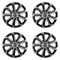 Poklice pro Subaru 15 Evo black&silver