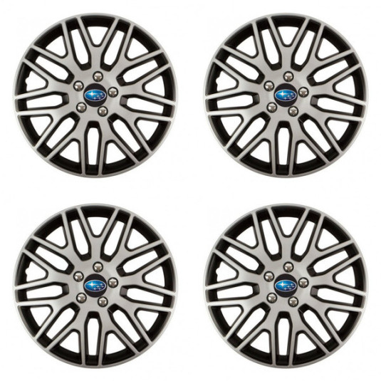 Poklice pro Subaru 15 Dakar NC silver and black