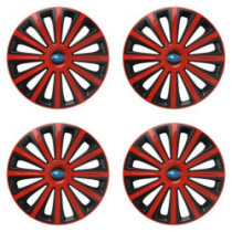 Poklice pro Subaru 15 TREND red and black