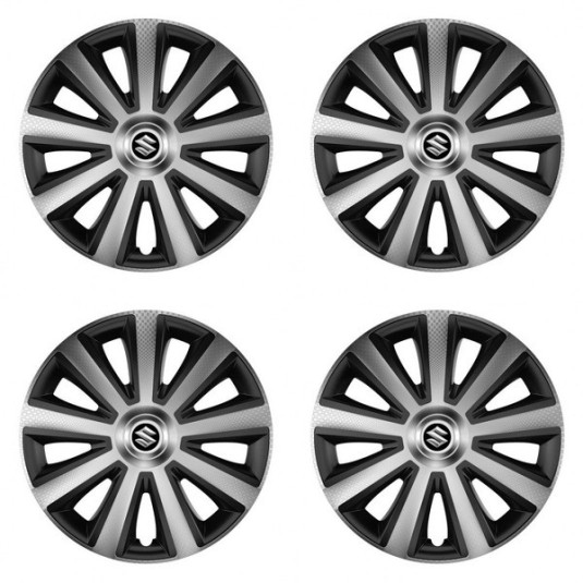 Poklice pro Suzuki 15 Aviator carbon silver&black