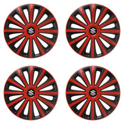 Poklice pro Suzuki 15 TREND red and black