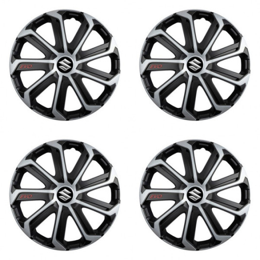 Poklice pro Suzuki 16 Evo black&silver