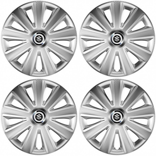 Poklice pro Suzuki 16 Aviator carbon RC 16 silver