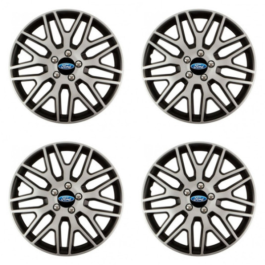 Poklice pro Ford 14 Dakar NC silver and black