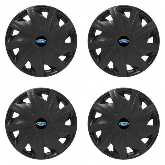 Poklice pro Ford pre dodávky 15 Craft black