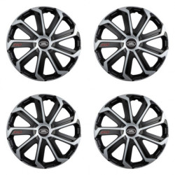 Poklice pro Land Rover 14 Evo black&silver