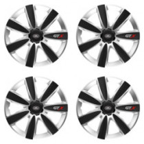 Poklice pro Land Rover 14 GTX CARBON silver/black