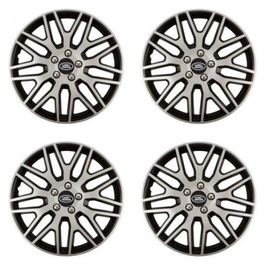 Poklice pro Land Rover 16 Dakar NC silver and black