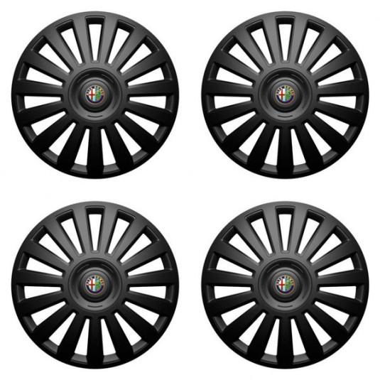 Poklice pro Alfa Romeo 14 Luxury black