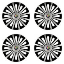 Poklice pro Alfa Romeo 15 TREND silver and black