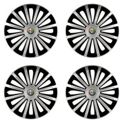 Poklice pro Alfa Romeo 15 TREND silver and black