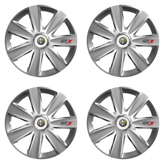 Poklice pro Alfa Romeo 15 GTX CARBON silver