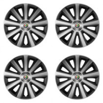 Poklice pro Alfa Romeo 16 Aviator carbon silver&black