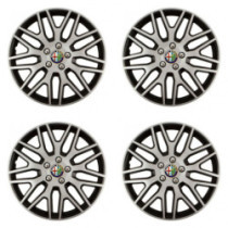 Poklice pro Alfa Romeo 16 Dakar NC silver and black