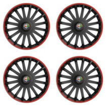 Poklice pro Alfa Romeo 16 CRYSTAL RO black