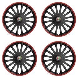 Poklice pro Alfa Romeo 16 CRYSTAL RO black