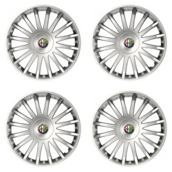 Poklice pro Alfa Romeo 16 CRYSTAL silver