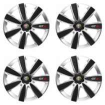 Poklice pro Alfa Romeo 16 GTX CARBON silver/black