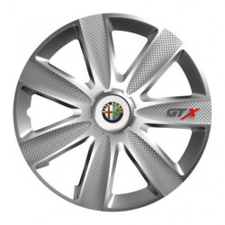 Poklice pro Alfa Romeo 16 GTX CARBON silver