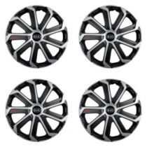 Poklice pro Kia (staršie logo) 14 Evo black&silver
