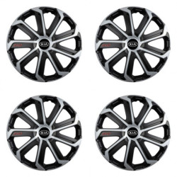 Poklice pro Kia (staršie logo) 14 Evo black&silver