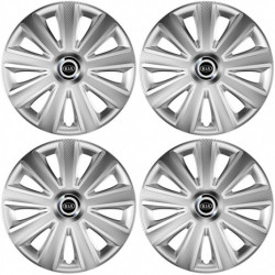 Poklice pro Kia (staršie logo) 14 Aviator carbon RC silver