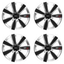 Poklice pro Kia (staršie logo) 16 GTX CARBON silver/black
