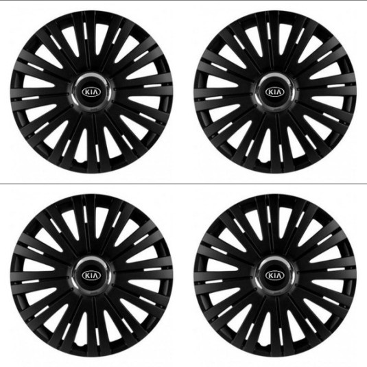 Poklice pro Kia (staršie logo) 16 ACTIVE RC BLACK