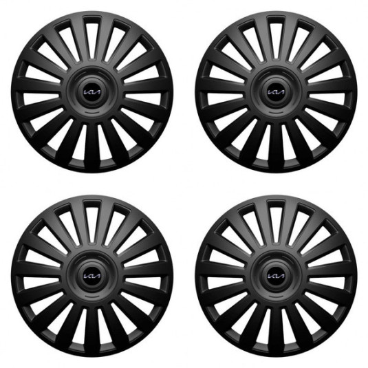 Poklice pro Kia (nové logo) 14 Luxury black