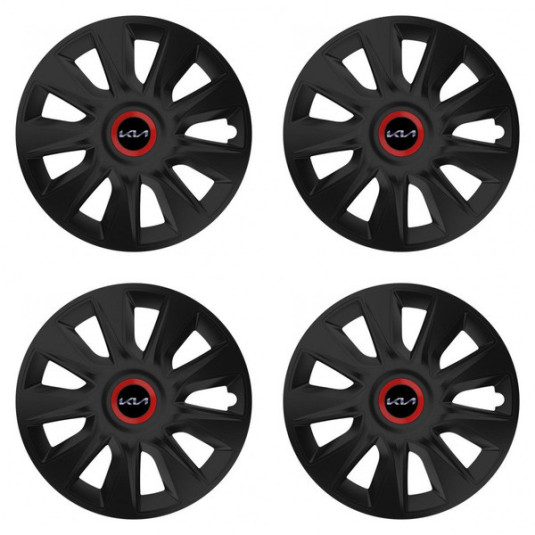 Poklice pro Kia (nové logo) 14 STRATOS RR black