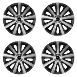 Poklice pro Kia (nové logo) 15 Aviator carbon silver&black