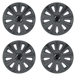 Poklice pro Kia (nové logo) 15 Aviator carbon grafite