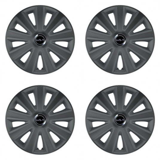 Poklice pro Kia (nové logo) 16 Aviator carbon RC16 grafite