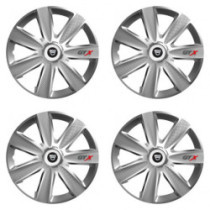 Poklice pro Dacia (staršie logo) 14 GTX CARBON silver