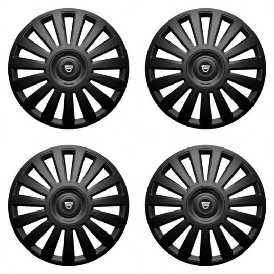 Poklice pro Dacia (staršie logo) 15 Luxury black