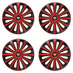 Poklice pro Dacia (staršie logo) 15 TREND red and black