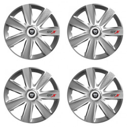 Poklice pro Dacia (staršie logo) 15 GTX CARBON silver