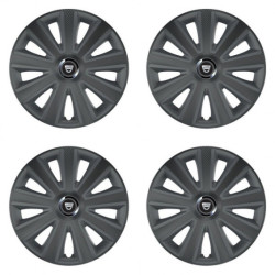 Poklice pro Dacia (staršie logo) 16 Aviator carbon RC16 grafite