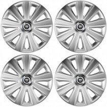 Poklice pro Dacia (staršie logo) 16 Aviator carbon RC 16 silver