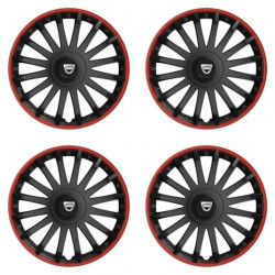 Poklice pro Dacia (staršie logo) 16 CRYSTAL RO black