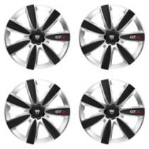 Poklice pro Dacia (staršie logo) 16 GTX CARBON silver/black