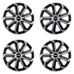 Poklice pro Dacia (nové logo) 14 Evo black&silver