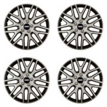 Poklice pro Dacia (nové logo) 14 Dakar NC silver and black