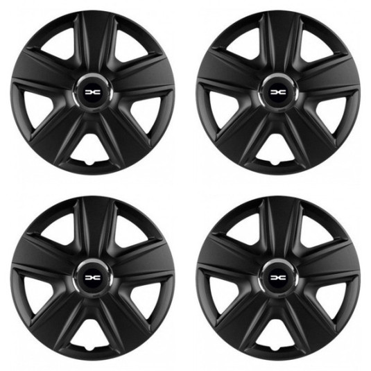 Poklice pro Dacia (nové logo) 14 ESPRIT RC BLACK