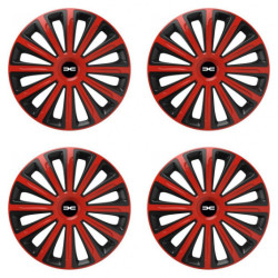 Poklice pro Dacia (nové logo) 15 TREND red and black